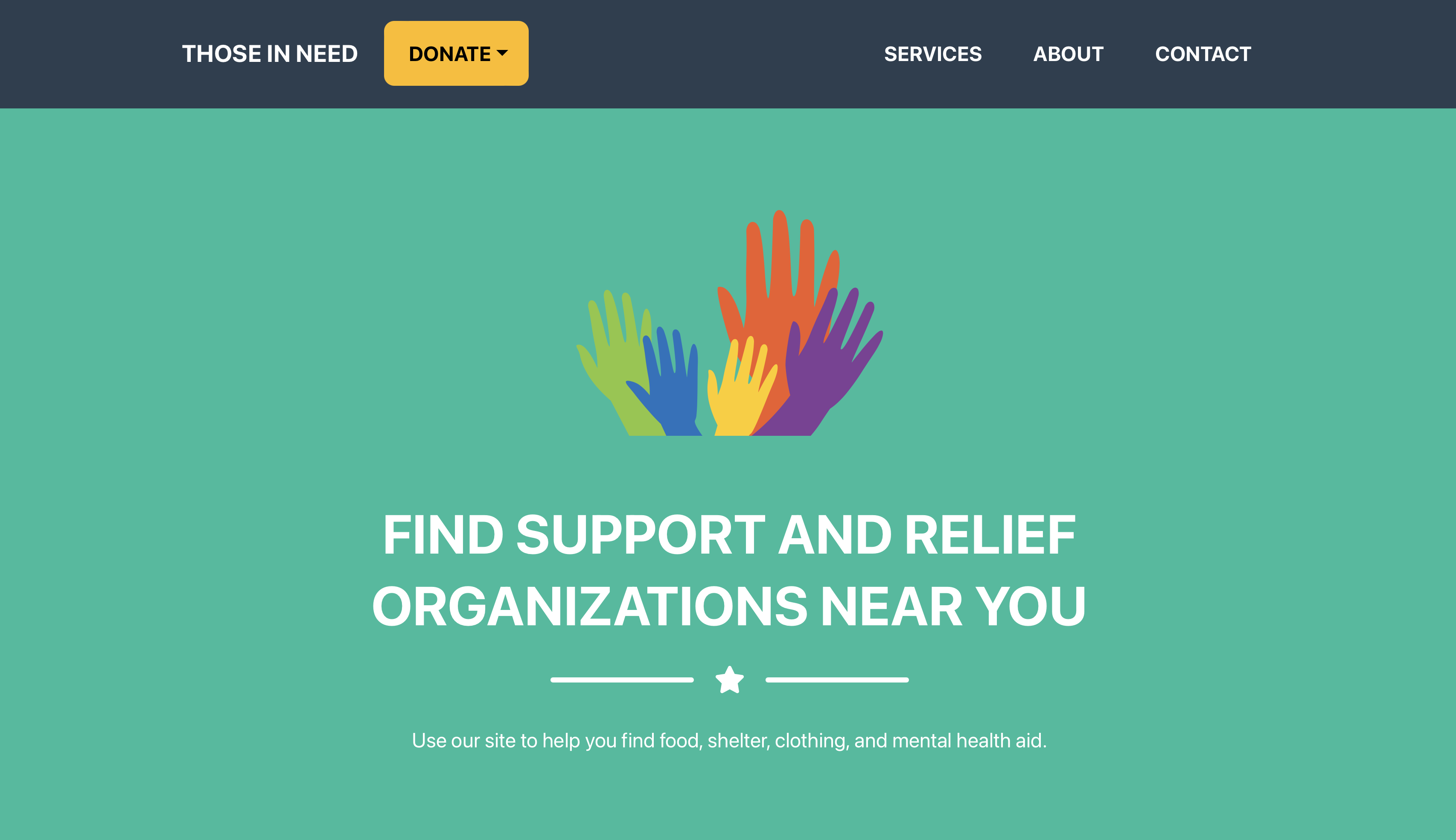 ThoseInNeed Project
